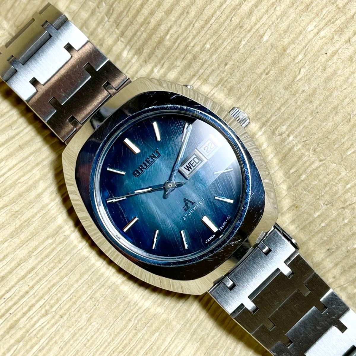 ORIENT クロノエース メキシカン カットガラス 27石自動巻き ORIENT クロノエース メキシカン カットガラス 27石自動巻き