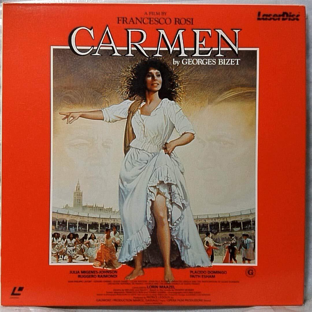 CARMEN　（カルメン）　フランチェスコ・ロジー　【LD】(中古品)_画像2