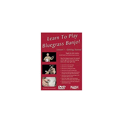 Learn to Play Bluegrass Banjo Lesson 1 Get Started [DVD](中古品)_画像1