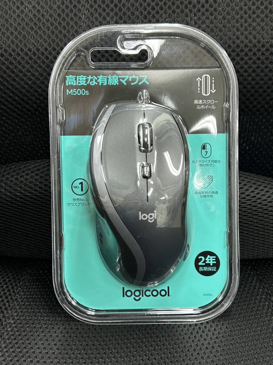新品未使用 Logicool 高度な有線マウス M500s Advanced Corded Mouse ロジクールの画像1