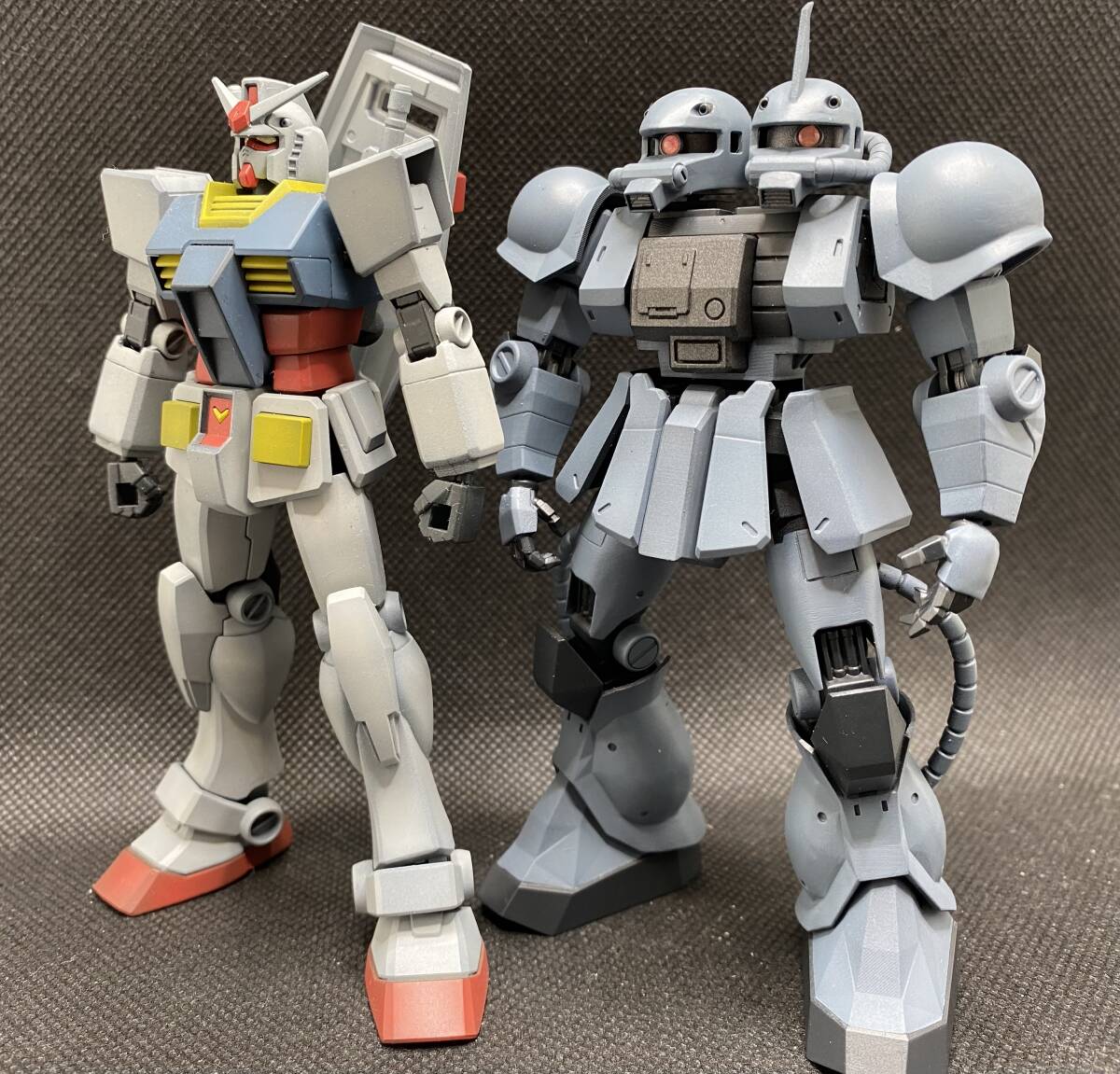 改修、改造塗装済み完成品 1/144 練習用ザク 激レア・一品物 改修、改造塗装済み完成品 1/144 練習用ザク 激レア・一品物