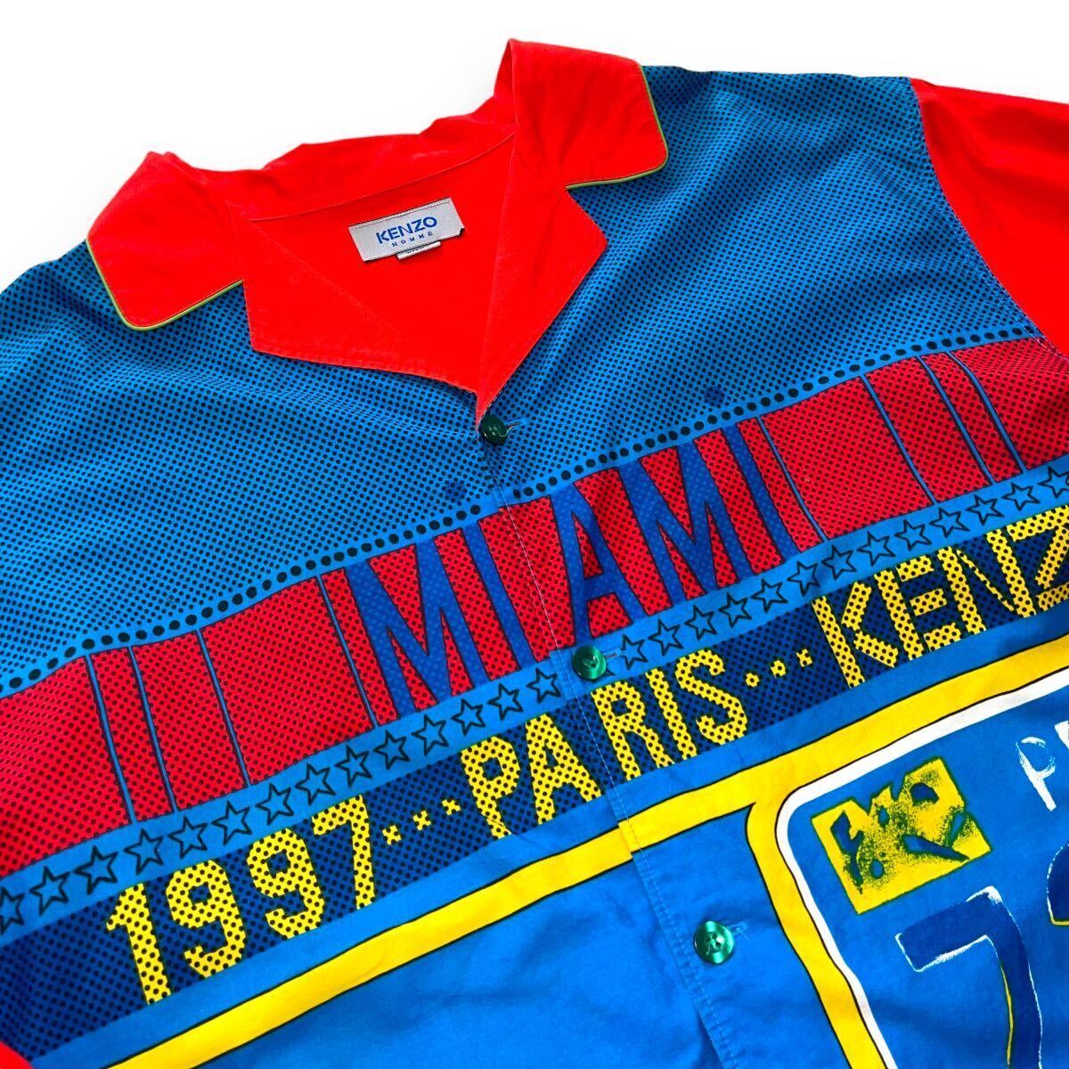 1997s kenzo paris shirts 90s collection archive rare vintage Japanese label brand kenzo Takadaの画像3