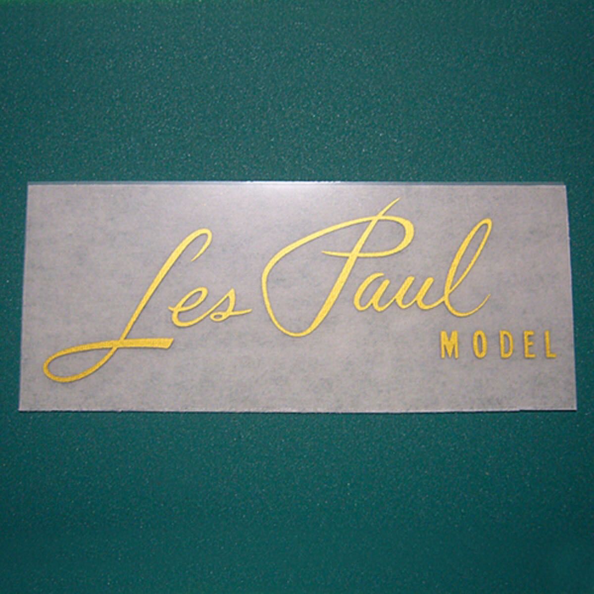 GIBSON Les Paul MODEL リペア用ロゴ インレタタイプ