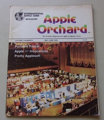 Apple Orchard　Vol.3 No.2　MAY-JUNE1982年　Portable Pascal・Apple///lnvocations・Pretty Applesoft　※洋書_画像1