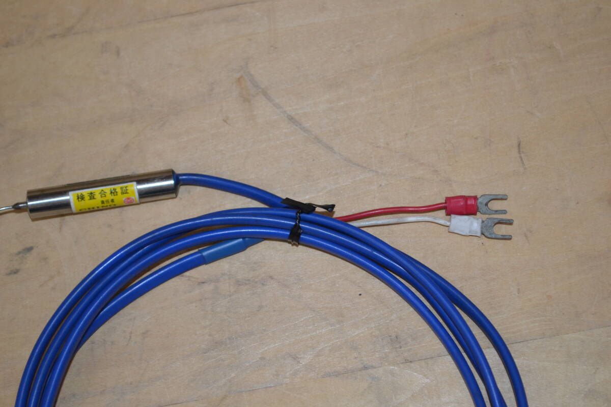 温度センサ－ 熱電対タイプK リ-ド線2ｍ、検出端部50cm（検知部先端20mm）の画像3
