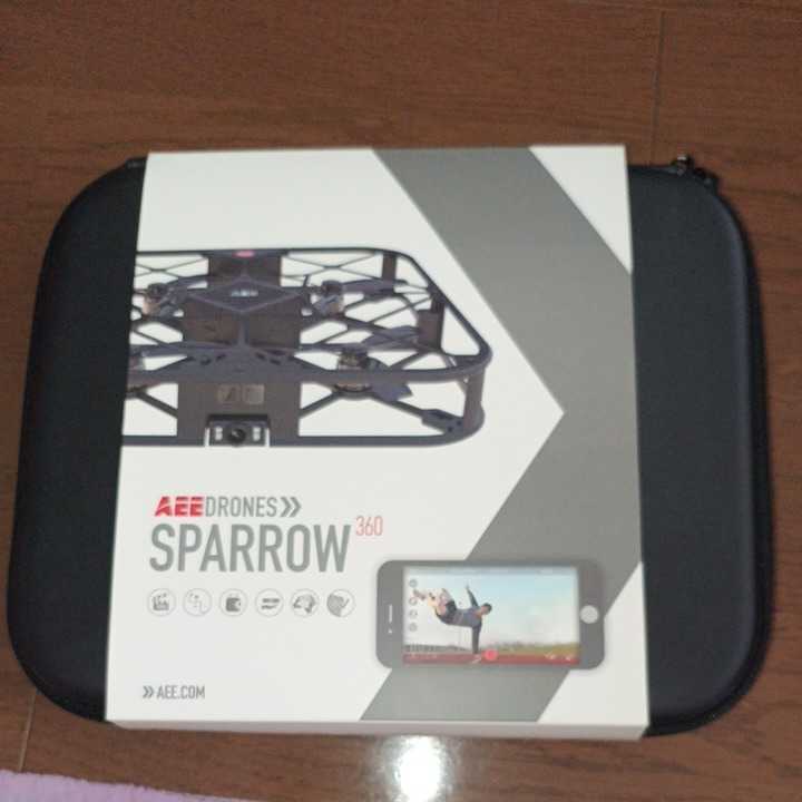 【ジャンク】●AEE ドローン SPARROW360●稼働は数回 wifiキャッチできない カラビナ以外すべてあります。 部品取りにいかがですか?の画像7