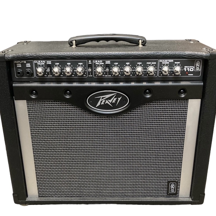 1円スタート！●PEAVEY ENVOY 110 ピーヴィー トランジスタアンプ●音楽/ミュージック/バンド/アンプ/ギター/音響機器/娯楽/サウンド/_画像1