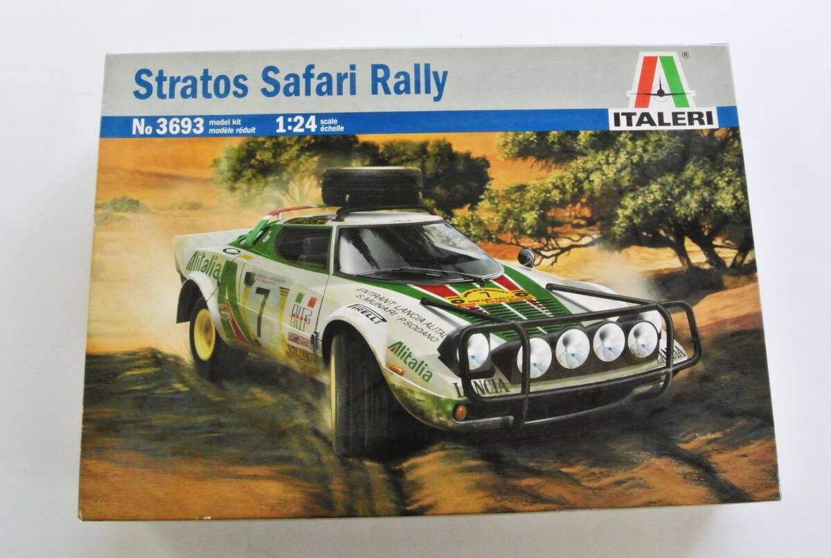 イタレリ　1/24 ランチア ストラトス サファリラリー 1977 Italeri_画像1