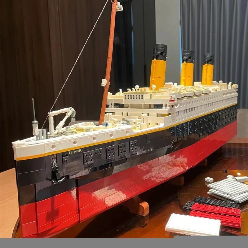 国内発送 タイタニック 豪華客船 レゴ互換品 9090ピース LEGO 箱無し テクニック 10294 船の画像3