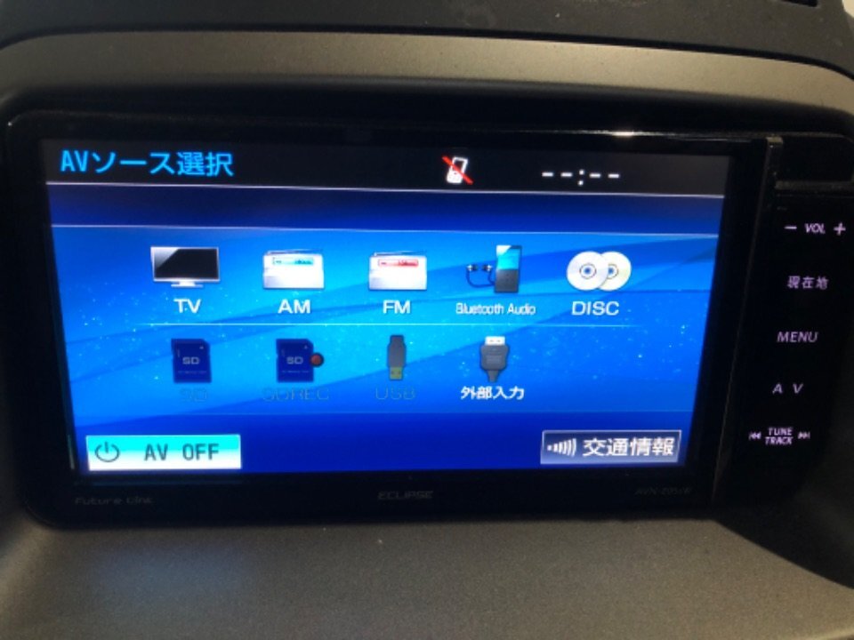 ECLIPSE イクリプス AVN-Z05iW フルセグ ナビ 地図年式2015年 （A6-201 115674） の画像7