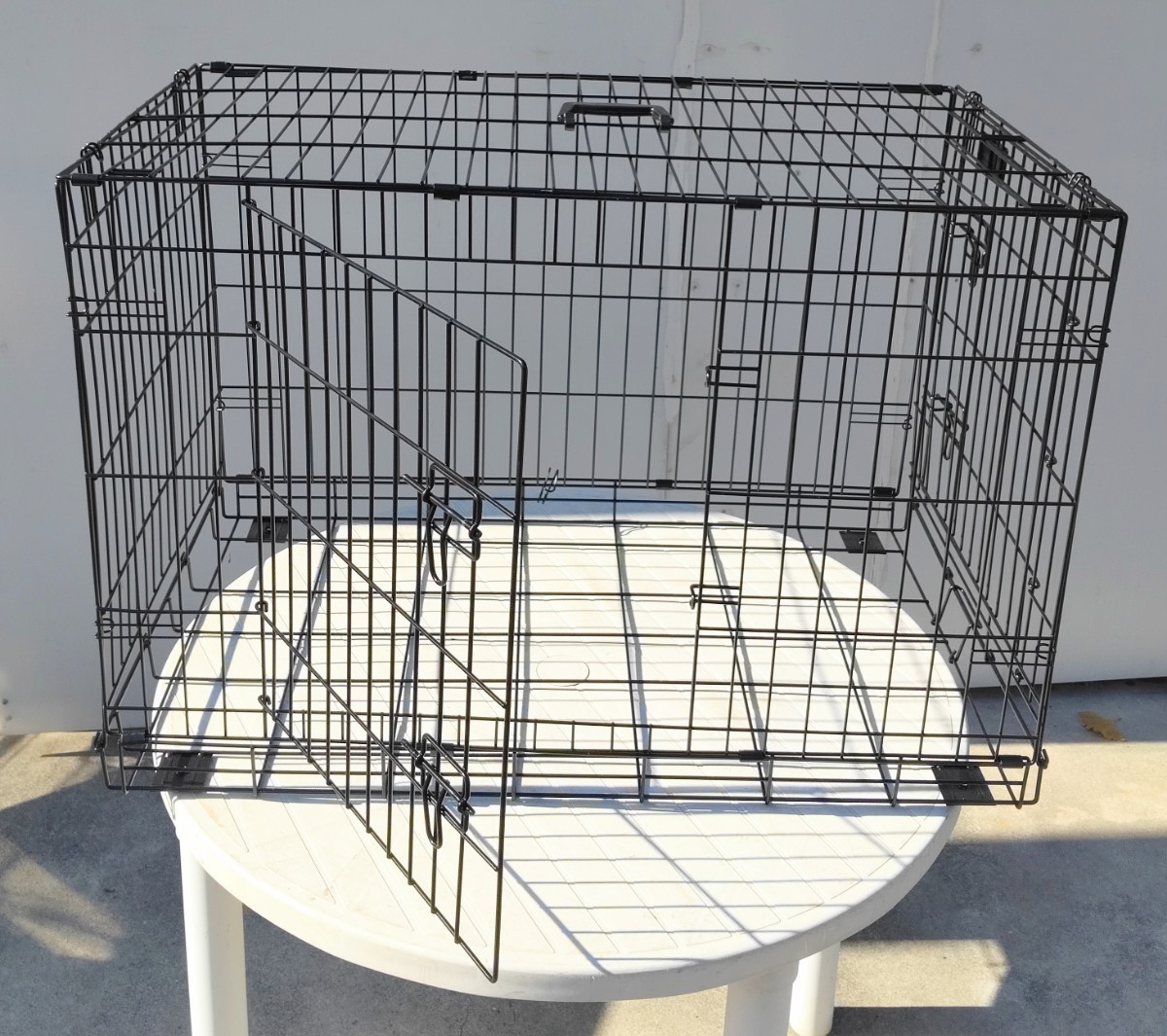 訳有 未使用新品 シンプリー プラス XL特大⑱ 幅915×奥580×高686㎜ ペット用ケージ XL Pet Crate DMM with 714119448553 3ｈ169Ｓの画像3