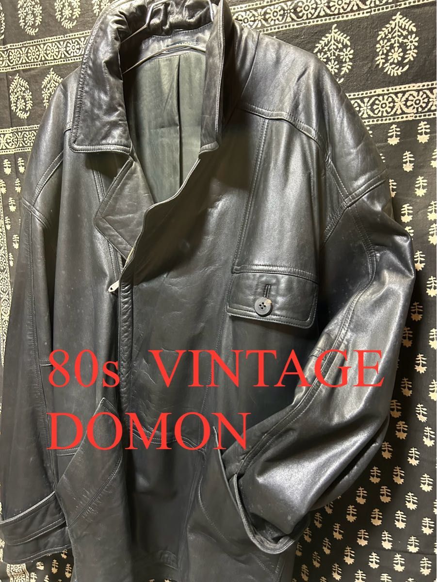 最安値【極希少品】DOMONドモン 本革シープスキンレザーハーフ 最安値【極希少品】DOMONドモン 本革シープスキンレザーハーフ