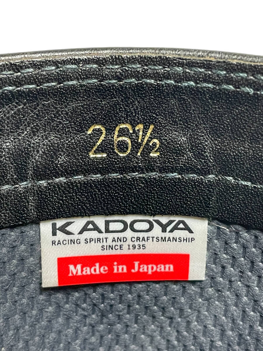 26.5cm KADOYA カドヤ RIDE LOGGER ライドロガー ブーツ ビンテージステア Vibramソール_画像8