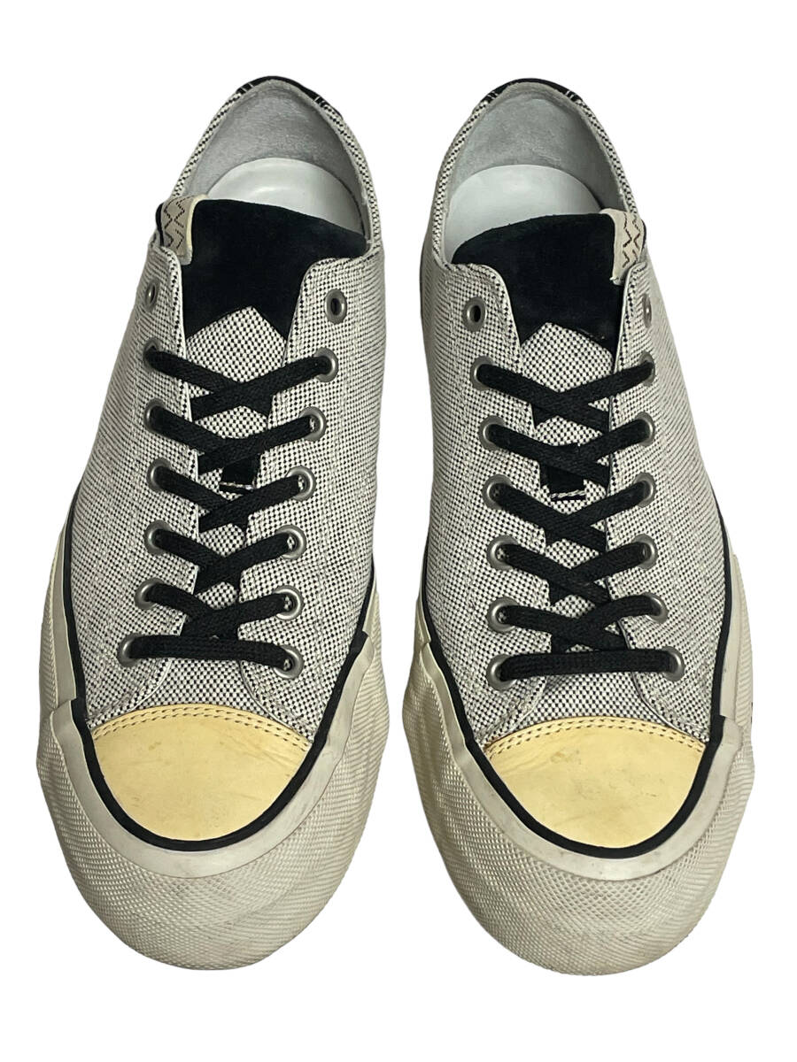 美品 US10 20ss VISVIM SKAGWAY LO CANVAS PATTEN BLACK ヴィズヴィム ビズビム スカグウェイ スニーカー ローカット_画像3