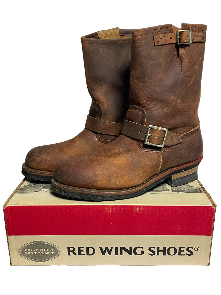  beautiful goods 09 year made 10D(28cm) RED WING Red Wing 2972 ENGINEER COPPER engineer boots copper rough & tough 