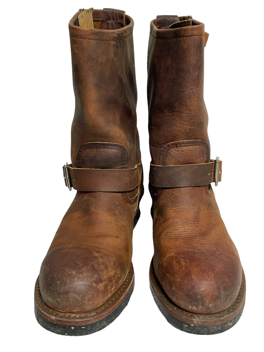 美品 09年製 10D(28cm) RED WING レッドウイング 2972 ENGINEER COPPER エンジニアブーツ カッパー ラフ&タフ_画像4