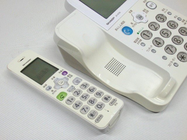 シャープ デジタルコードレス電話機 JD-AT85C ※バッテリー消耗の画像3