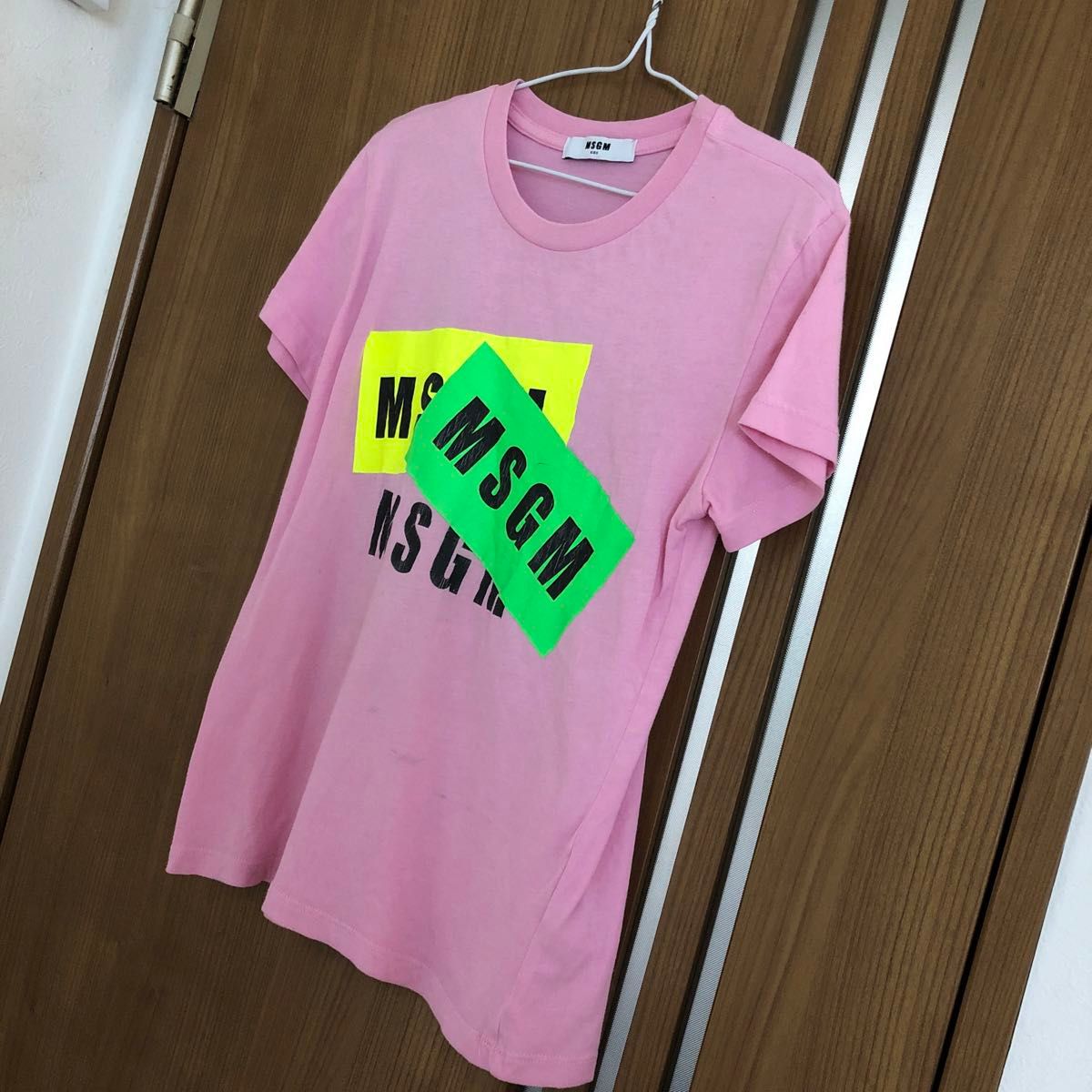 MSGM kids ロゴTシャツ　8A 128cm