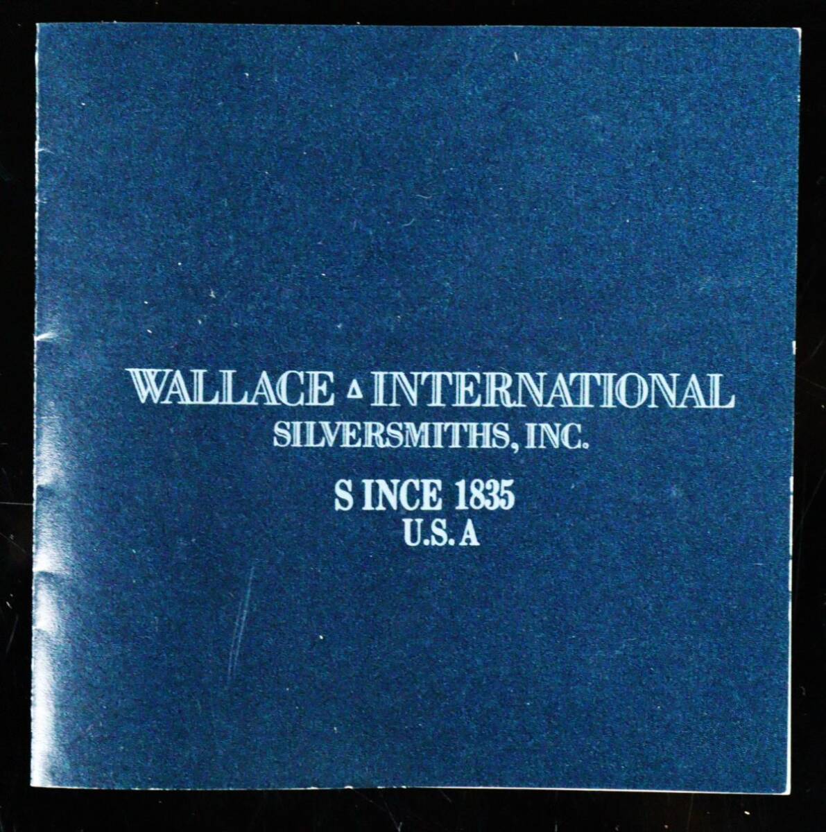 『Wallace』『Baroque』バロック ティーサービス 3点 【シルバープレート】ティーポット/ミルク/シュガー 銀製 箱付き[63155qu]の画像7