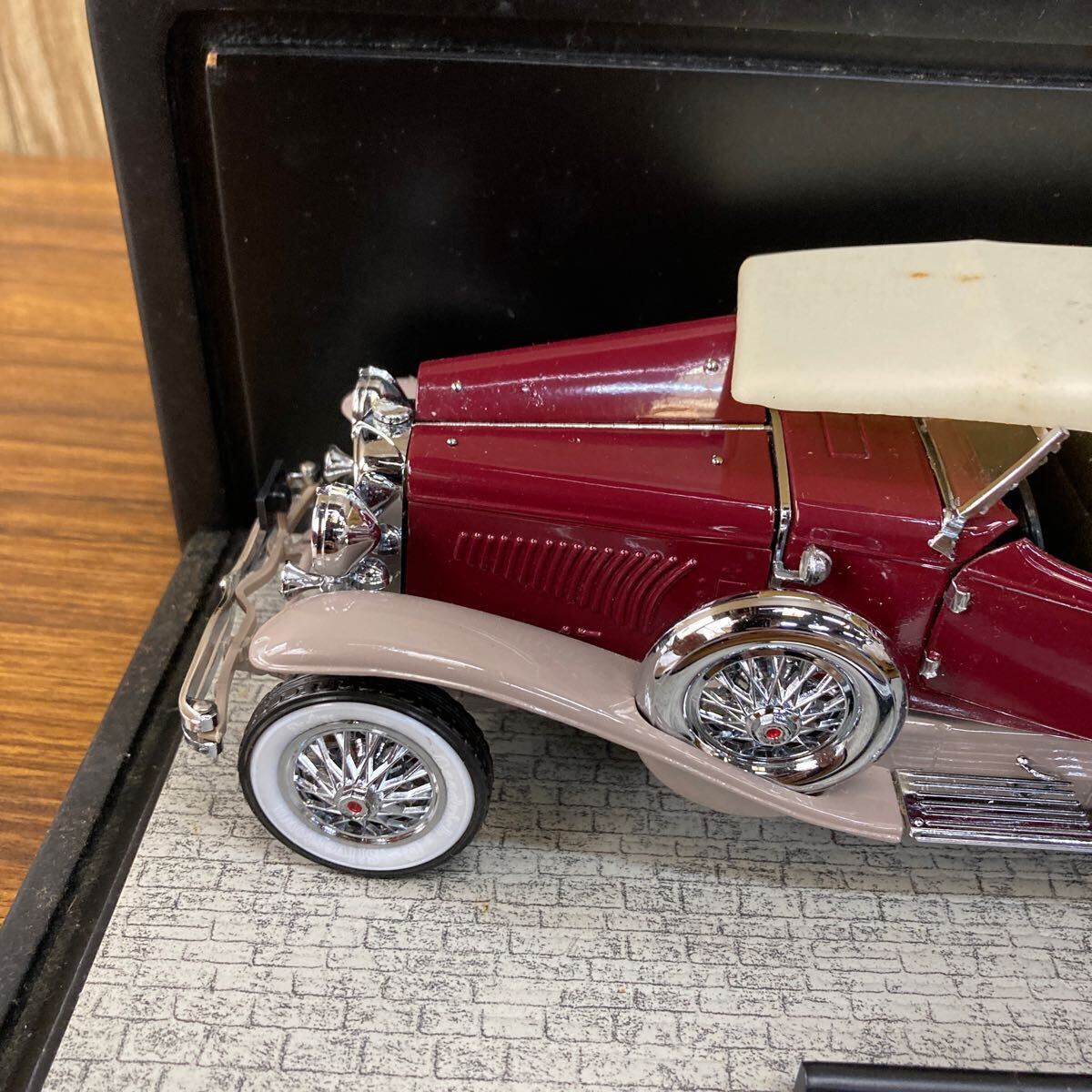 ◇レア絶版◇ Franklin Mint フランクリンミント 1933 Duesenberg SJ TWENTY GRAND コレクション ミニカーの画像4