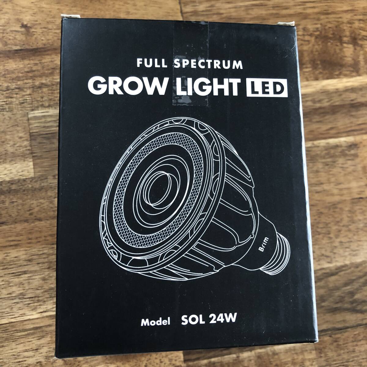 【公式】BRIM(ブリム) SOL 24W 植物育成ライト LED E26口金 フルスペクトル (SOL 白色系 (5800K))の画像6