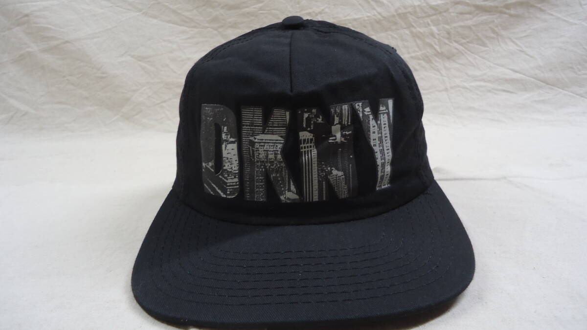 DKNY LADIES 旧モデル CAP R2594240 黒 半額 50%off 帽子 ディー・ケイ・エヌ・ワイ レターパックライト おてがる配送ゆうパック 匿名配送の画像2