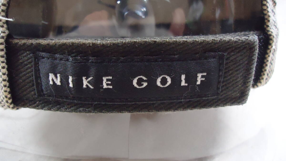 中古 NIKE GOLF 旧モデル ストラップバック キャップ グレー/黒 USED ナイキ ゴルフ 帽子 おてがる配送ゆうパック 匿名配送の画像8