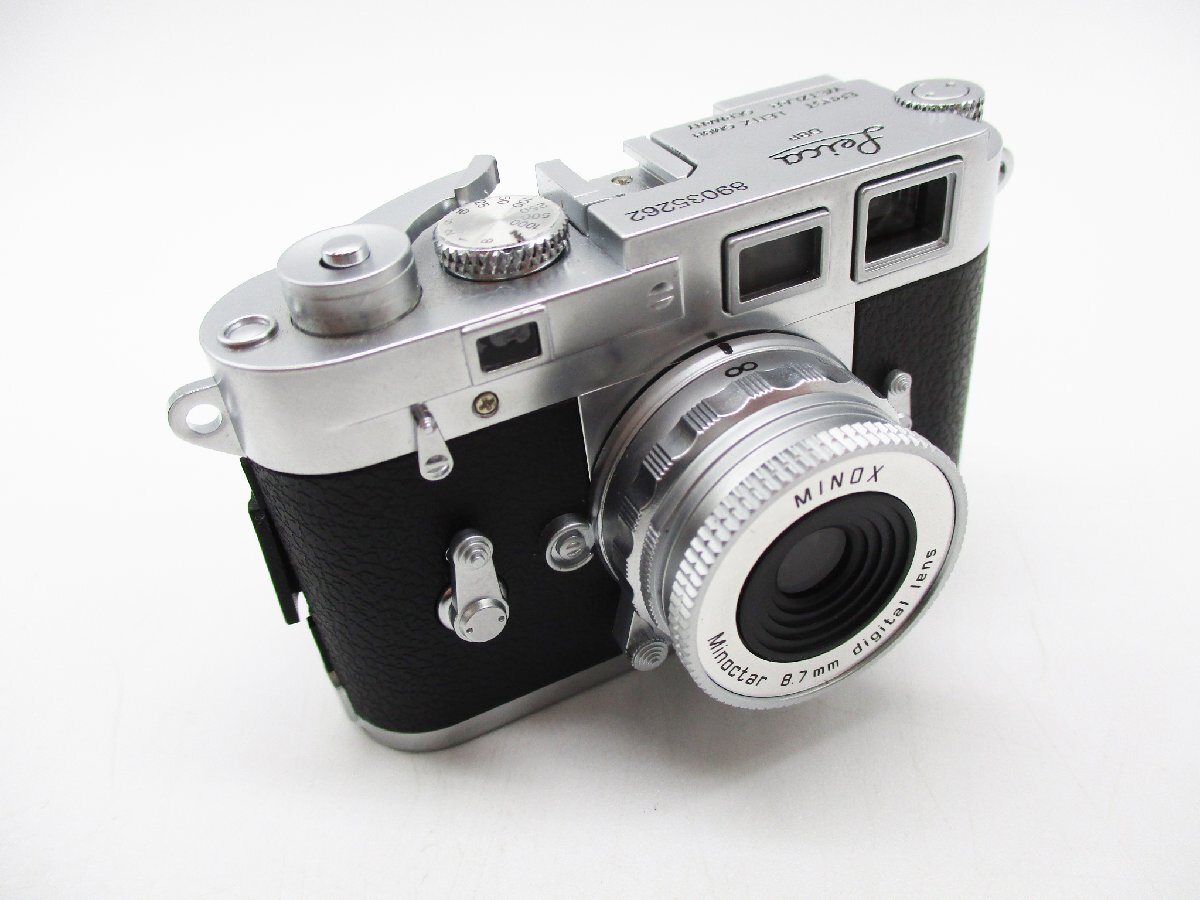 ★MINOX DCC Leica M3 （5.0） デジカメ デジタル クラシック カメラ ミノックス 動作品 付属品有★/Hの画像9