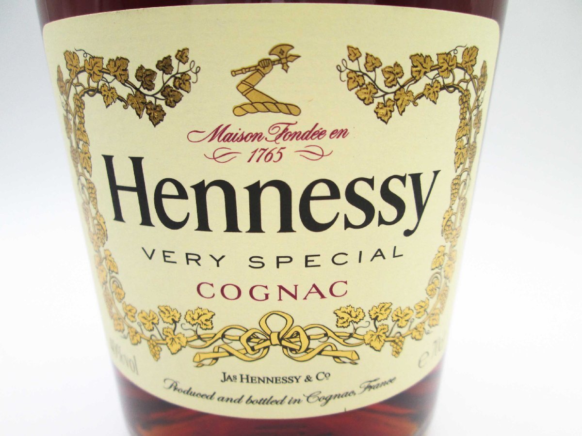 ■【未開封】Hennessy ヘネシー ベリースペシャル 1765年 コニャック ブランデー 700ml 40％ 洋酒■/Aの画像3