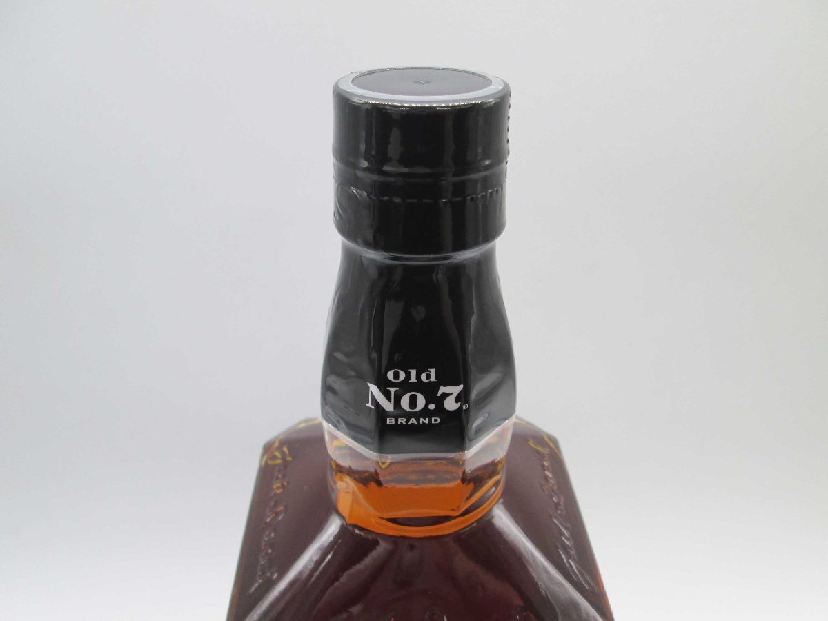 ■【未開封】JACK DANIELS ジャックダニエル BRAND old No.7 1000ml 1L 40% ウイスキー 洋酒■/A_画像4