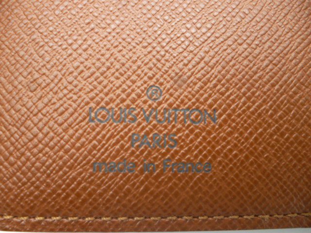 ☆【美品】Louis Vuitton ルイヴィトン モノグラム アジェンダ ミニ 手帳カバー☆/N_画像7