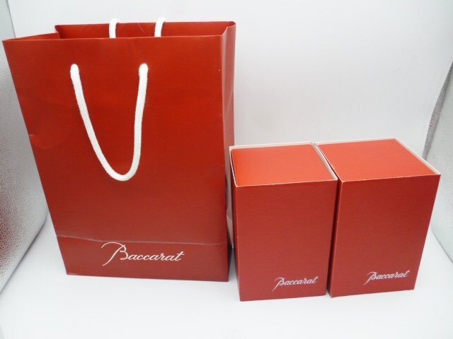 ☆【未使用品】Baccarat バカラ パーフェクション ペア ロックグラス 洋食器 【保管品】☆/Nの画像7