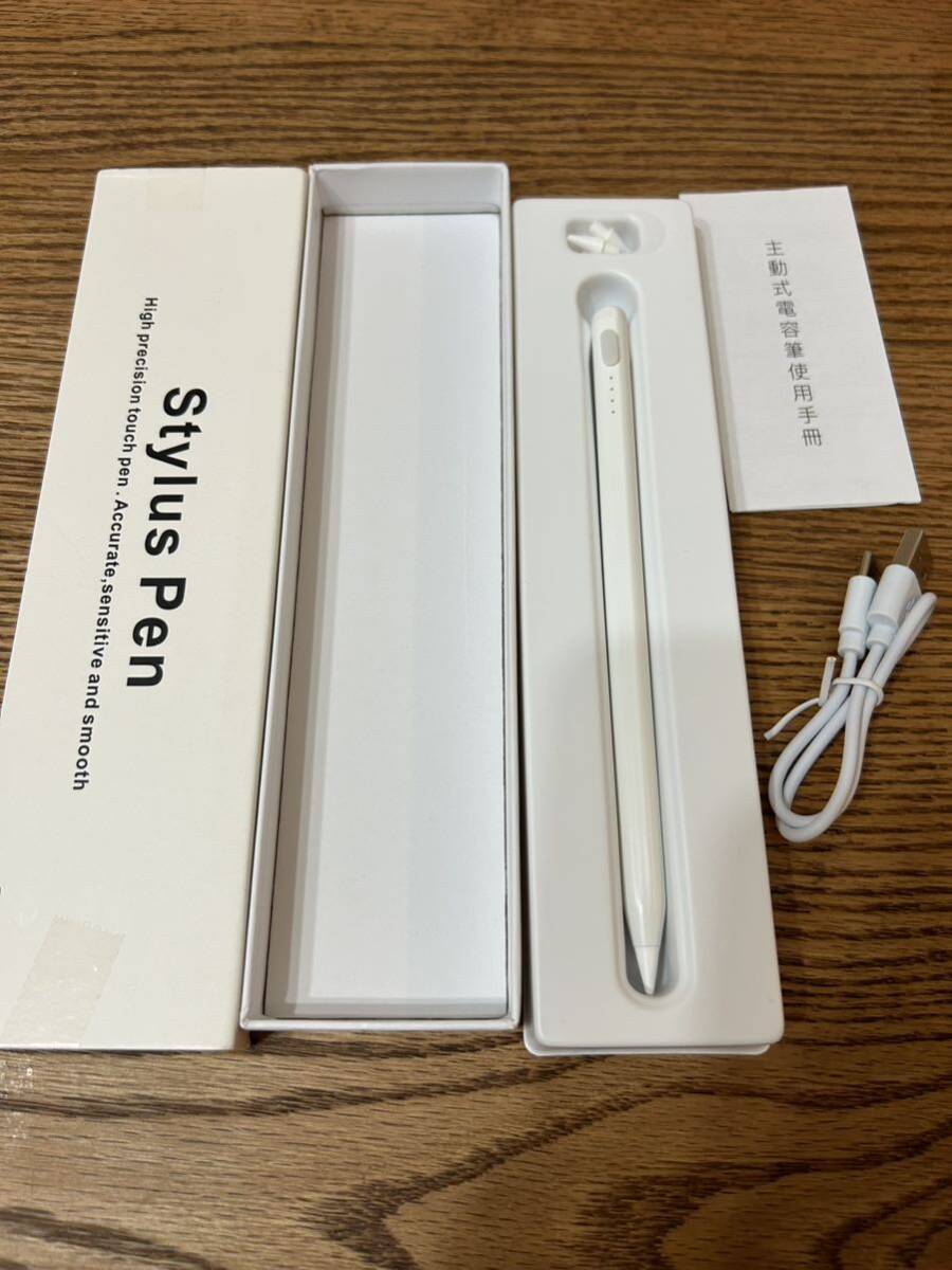 タッチペン iPad専用 Apple Pencil スタイラスペン Bluetooth接続不要/急速充電/磁気吸着/高精度/傾き感知/誤作動防止/アルミニウム合金 白の画像7