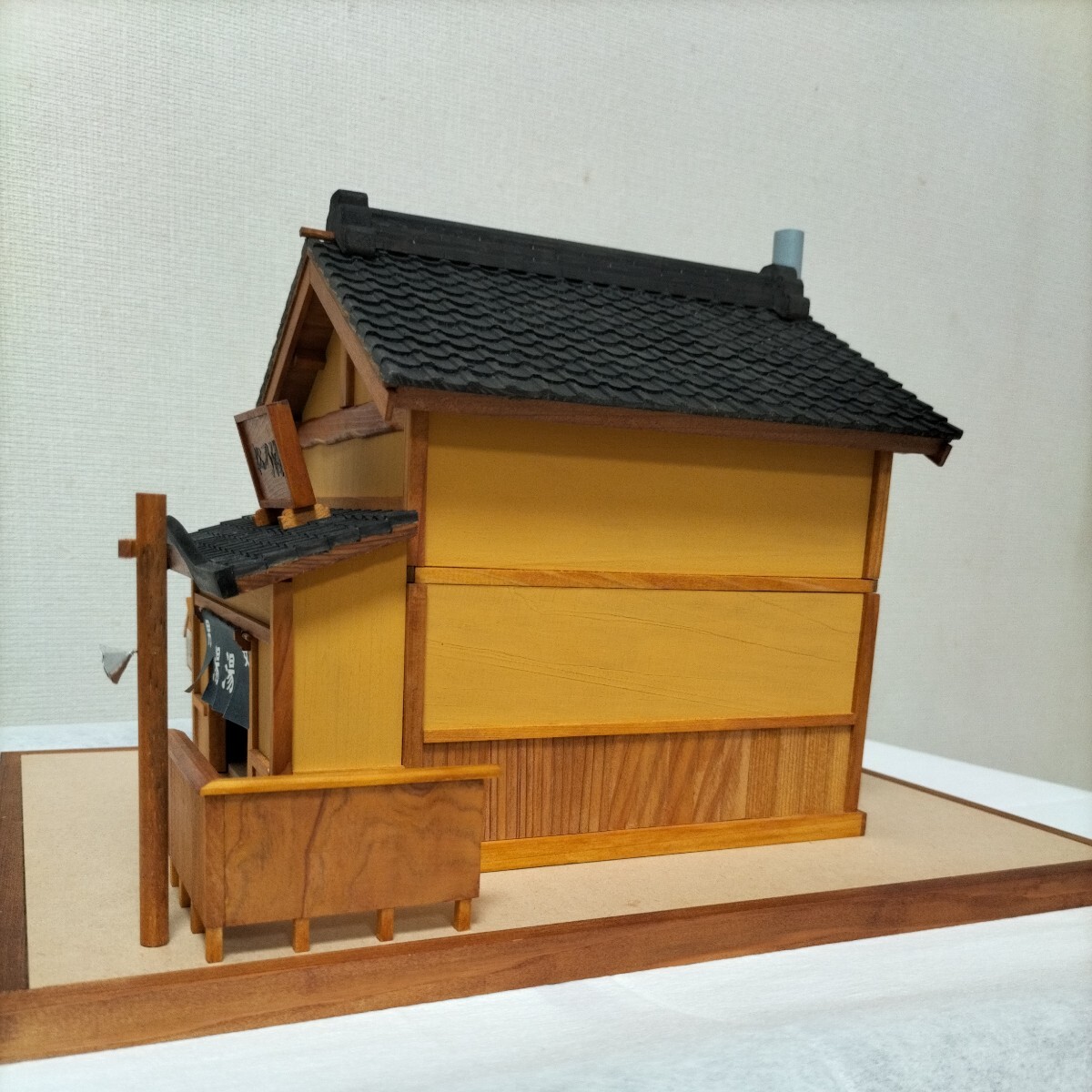 木製建築模型 昭和の銭湯 完成品 - 建築物 - 建築物 木製建築模型 昭和の銭湯 完成品 - 建築物 - 建築物