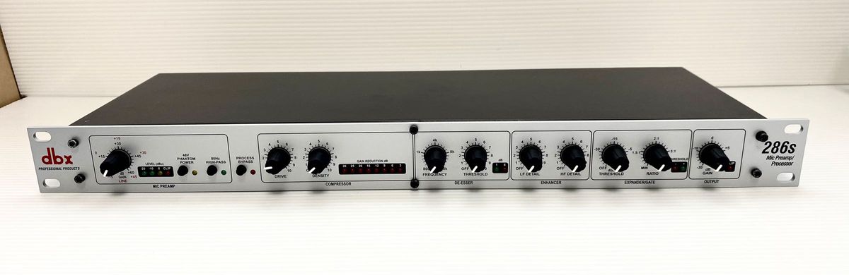 dbx286s マイクプリアンプ エンハンサー コンプレッサー dbx286s マイクプリアンプ エンハンサー コンプレッサー