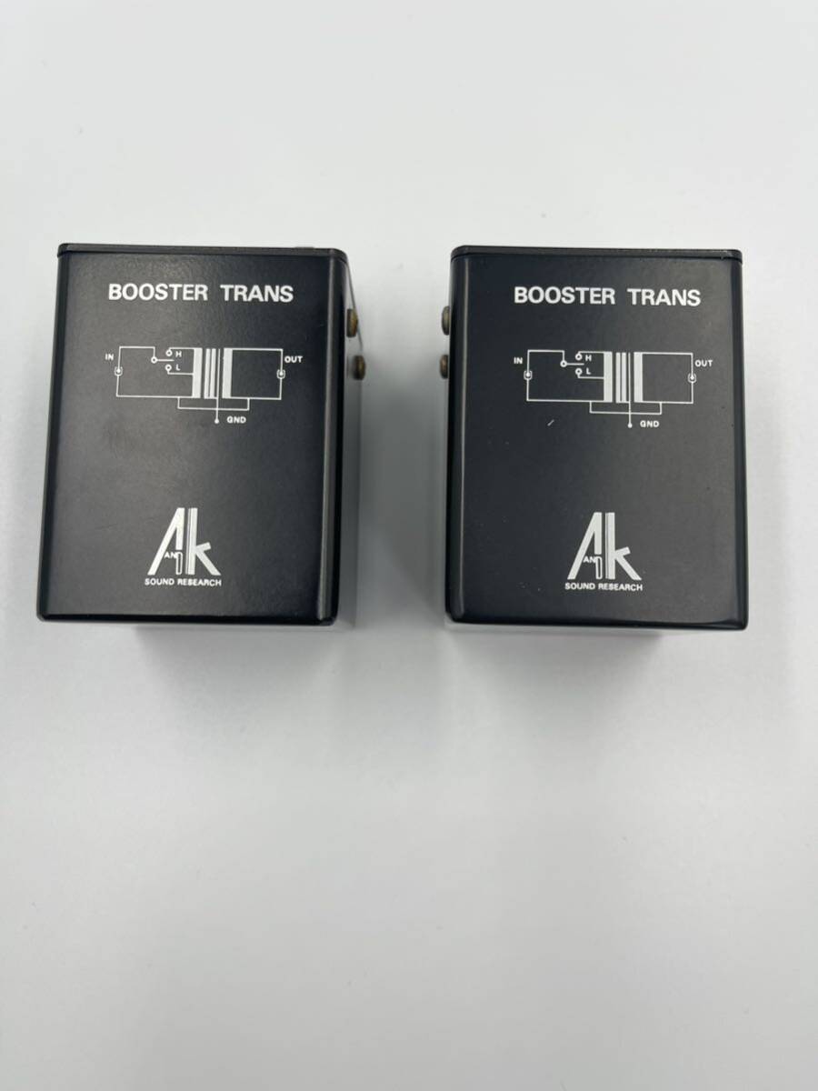 AK SoundResearch BOOSTER TRANS MCカートリッジ用昇圧トランス 0001の画像3