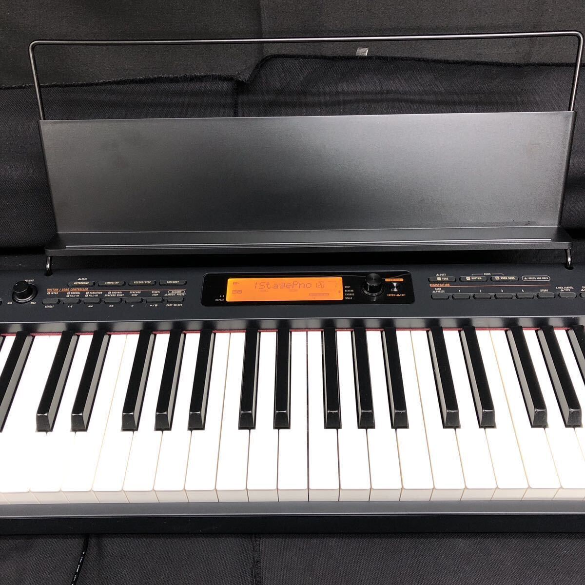 【美品】CASIO 電子ピアノ 音楽 キーボード 2022年 CDP-S300動作確認品 88鍵盤 鍵盤楽器 説明書つきF13_画像4