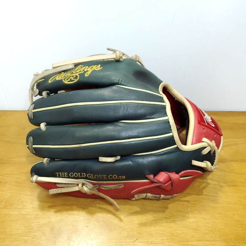 ローリングス HOH オジースミスモデル MLBカラーモデル 限定品 Rawlings 一般用大人サイズ 11.25インチ 内野用 軟式グローブの画像6