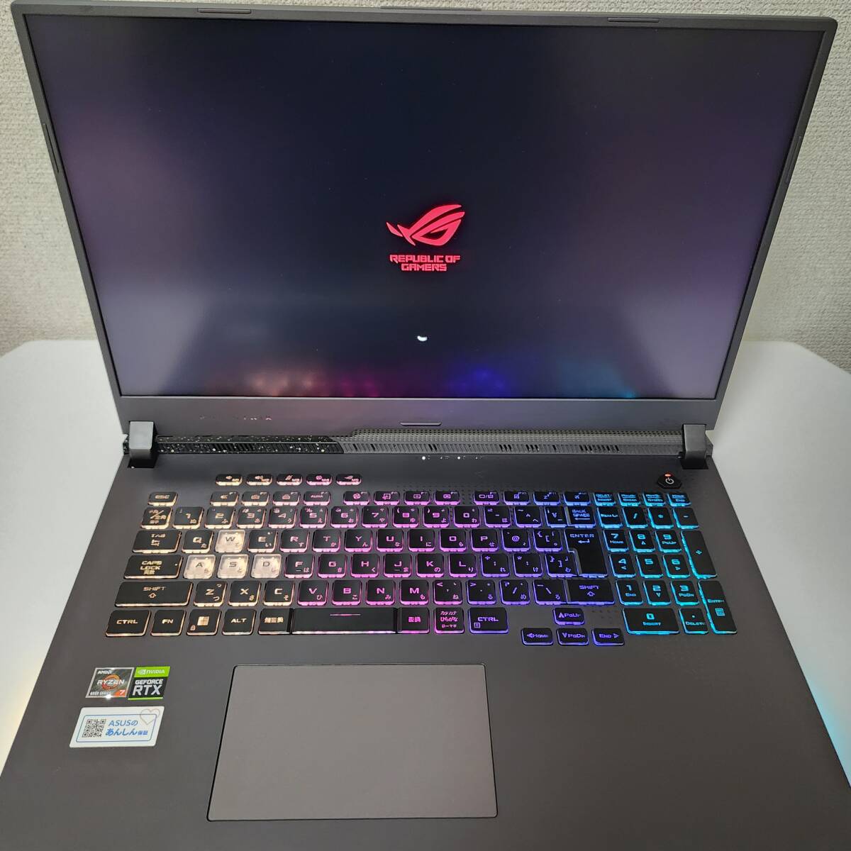 ASUS ゲーミングノートPC ROG Strix G17 G713RS 512GB + 2TB_画像4