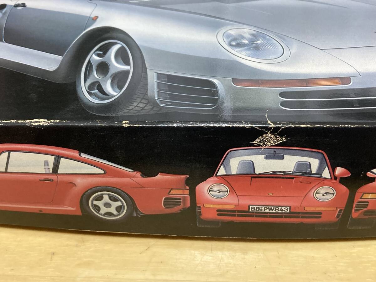 レトロ　ポルシェ959 PORSCHE 959 1/24 スポーツカーシリーズNO.65 希少 レア TAMIYA 画像分 現状品 返品交換不可_画像10