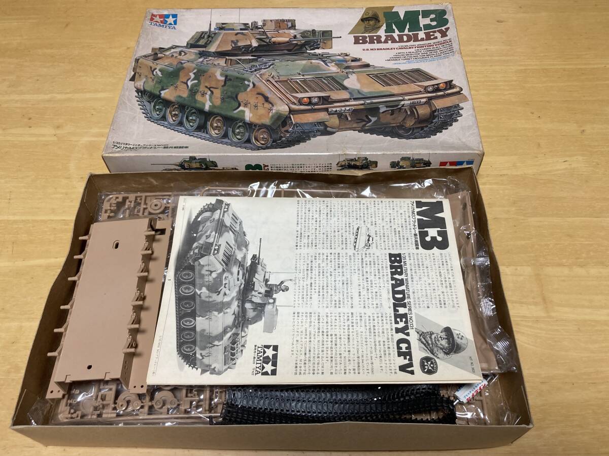 レトロ　M3 BRADLEY アメリカM3 ブラッドレー騎兵戦闘車　希少 レア TAMIYA 画像分 現状品 返品交換不可_画像8