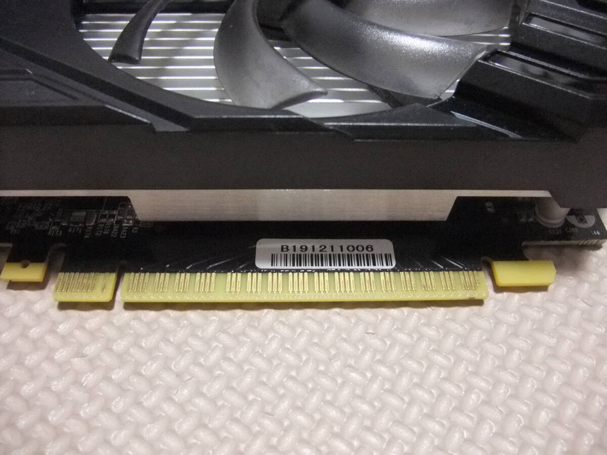 ★ PALIT GeForce GTX 1650 SUPER STORMX 4G GDDR6 DVI HDMI DP NVIDIA ショートサイズ 動作品の画像5