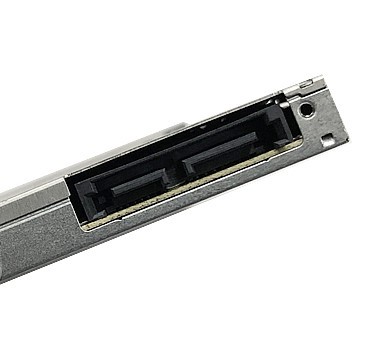 複数在庫 中古品 動作品 Panasonic UJ260 内蔵型/12.7mm/Blu-rayドライブ/ブルーレイドライブ/BD SATA 平面 黒い ベゼル付き_画像3