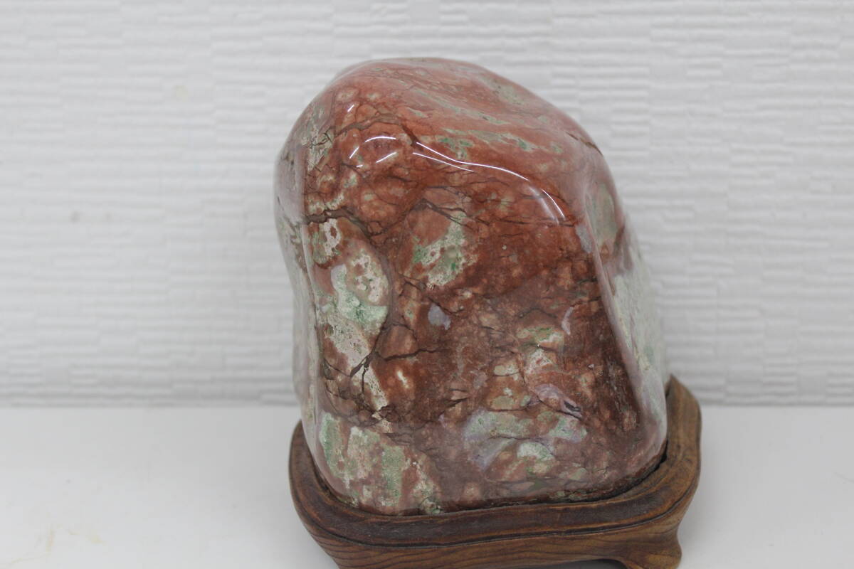 3 details unknown . stone? raw ore natural stone mineral Stone collection interior green red super-discount 1 jpy start 
