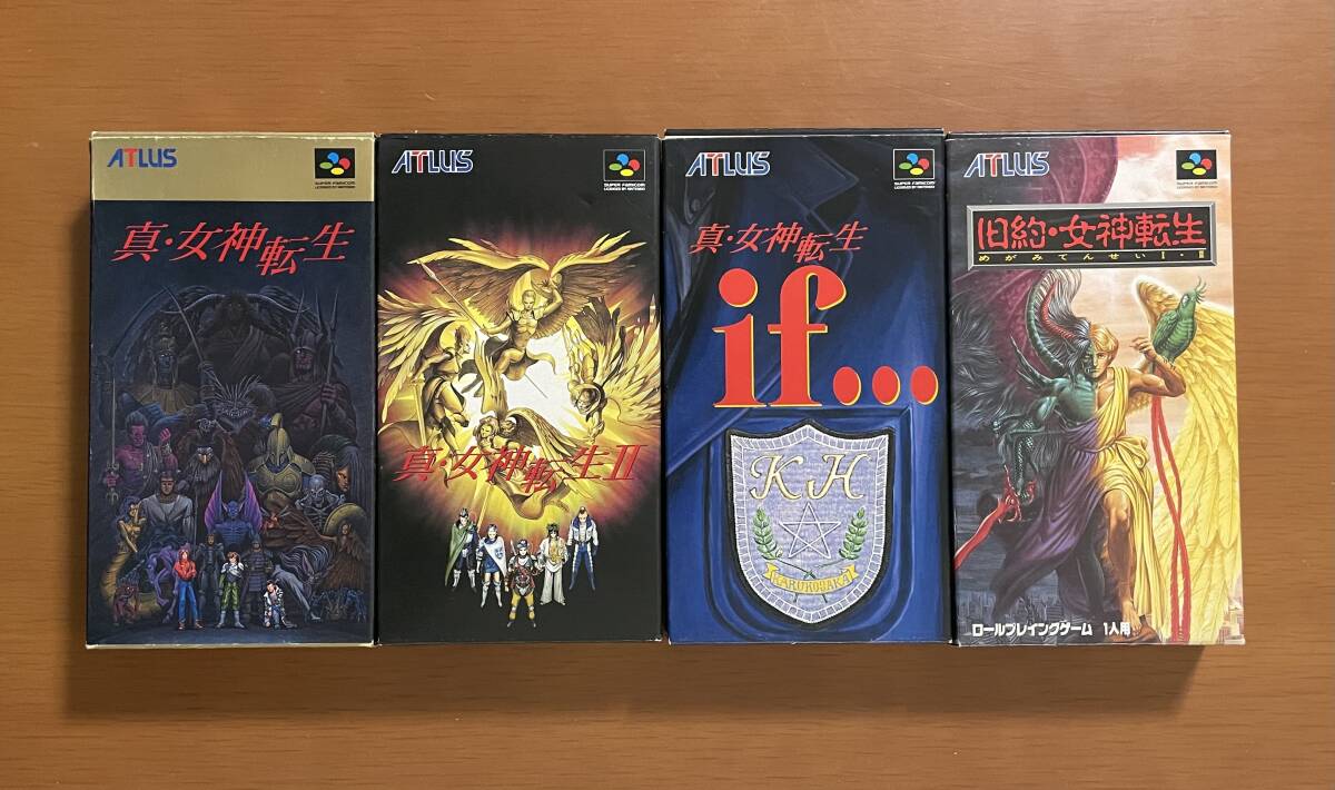 Yahoo!オークション - SFC 真女神転生・Ⅱ・if・旧約女神転生 箱 Yahoo!オークション - SFC 真女神転生・Ⅱ・if・旧約女神転生 箱
