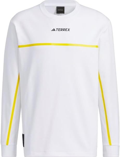adidas アディダス ナショナル ジオグラフィック TERREX 長袖 テックTシャツ (L)白★SALE！_画像1