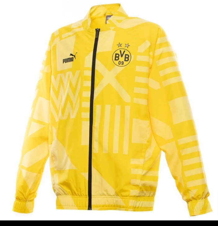 Puma プーマ　ドルトムント BVB ジャケット ウィンドブレーカー 黄 US:Ｓ★SALE！_画像1