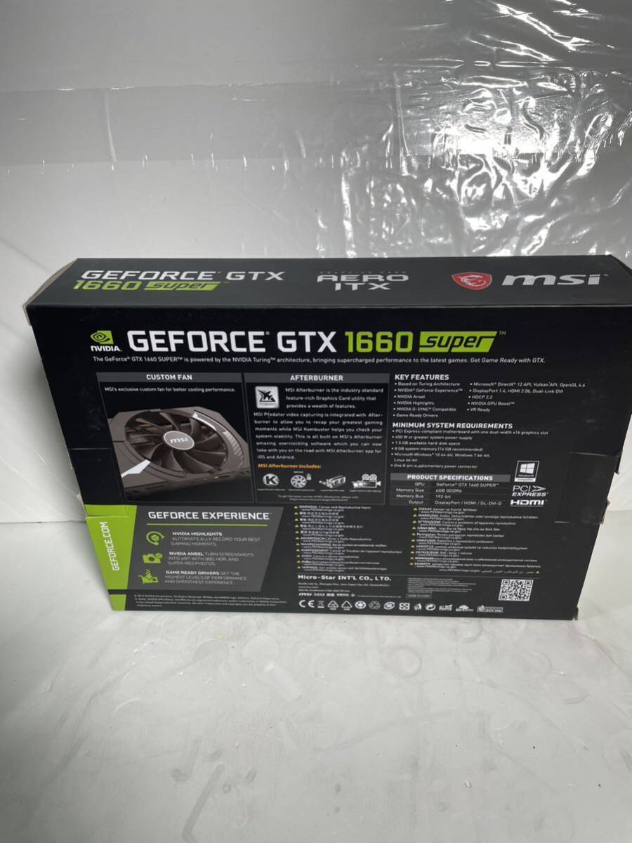 MSI GeForce gtx1660super ★ 箱 ★ 14個セット 付属品ありの画像5