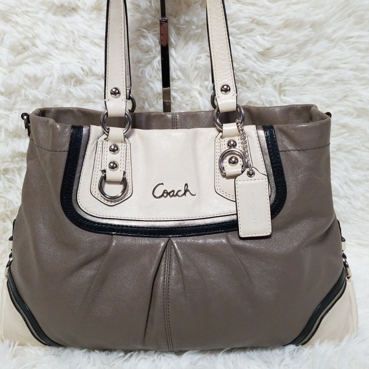 COACH コーチ アシュレイ 2way ショルダーバッグ ハンドバッグ F17096