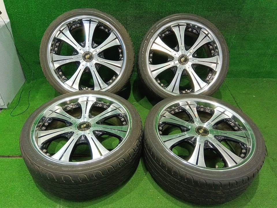 スーパースター ロデオドライブ SUPER STAR LODIO DRIVE SPIRITS HUSSAR 20×8.5J OFF38 PCD114.3 5H MAXTREK FORTIS T5 245/35ZR20 売切の画像1